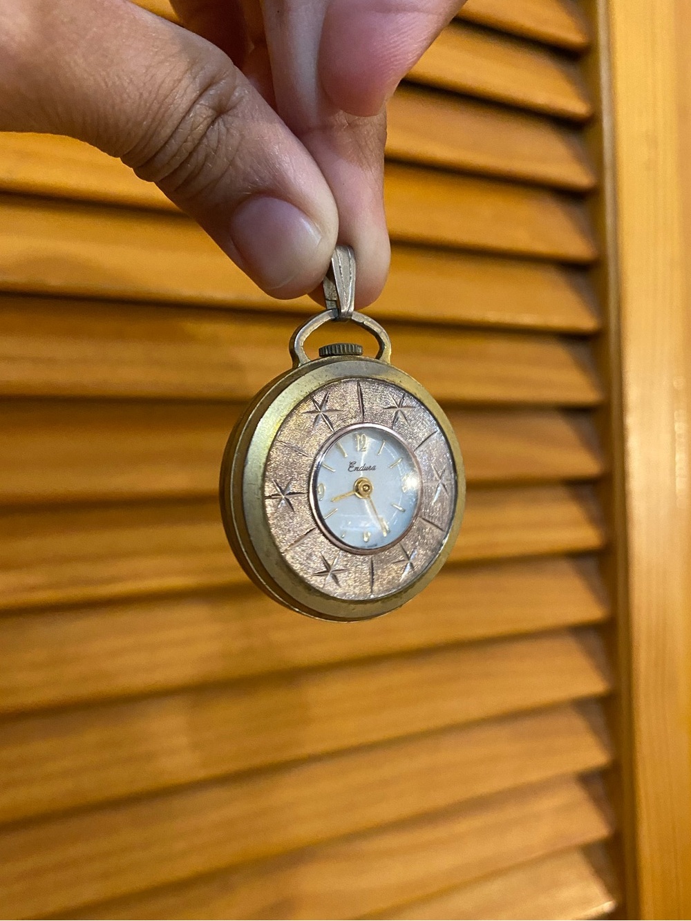 Vintage Endura: Watch pendant (I)